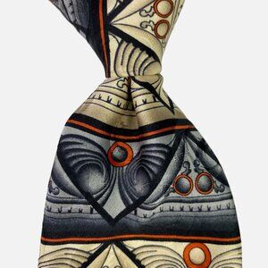 Grateful Dead Necktie Tie 710 Ashbury Silk J. Jerry Geometric Abstract